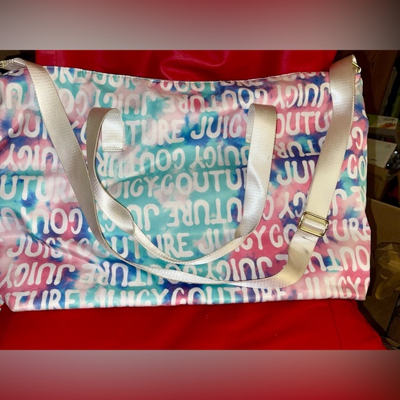 EUC Juicy Couture Xtra Large Weekender Bag. - Picture 5 of 12